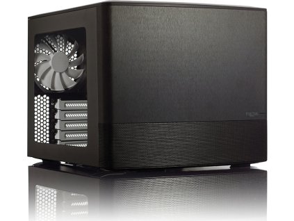 Fractal Design Node 804/Mini ITX/Transpar./Černá