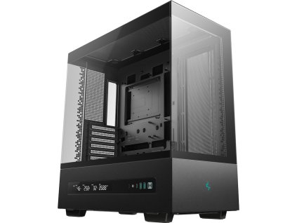 DEEPCOOL skříň CH690 DIGITAL ATX / 2xUSB 3.0 / USB-C / až 10x gan / panoramatická / černá