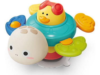 1584 ZABAWKA SENSORYCZNA Z PRZYSSAWKĄ TURTLE