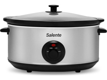 Salente HotPot, pomalý hrnec, 6,5 l, manuální ovládání, nerez