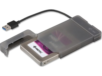 i-tec externí box pro HDD ADVANCE MySafe Easy/ 2,5" SATA/ SSD/ USB 3.0/ černý