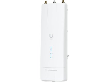 Ubiquiti UISP Wave MLO5 - duální 5GHz rádio pro PtP spoje, MLO, 4096QAM, 1x 10GbE, SFP+ port, propustnost 5+ Gbps