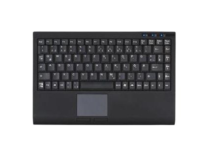 Miniklávesnice Keysonic ACK-540 U+, USB, black