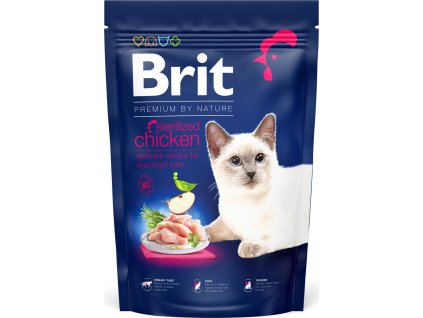 Brit Premium by Nature Cat Sterilized Chicken 1,5 kg