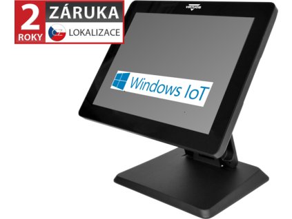 VIRTUOS BPOS BP-1588, 15" LCD LED, 400 cd/m2, J6412, 8GB RAM, 256GB SSD, Win11 IoT, kapacitní, černý