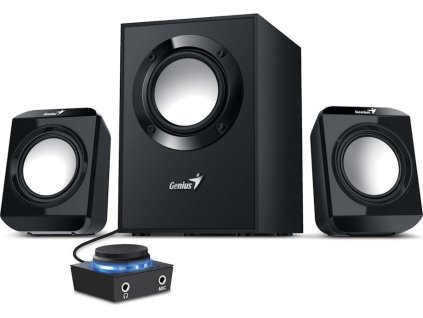 GENIUS repro SW-2.1 300 Ver. II/ 2.1/ 10W/ barva černá