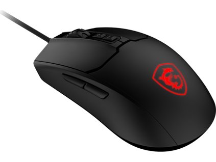 MSI herní myš FORGE GM100/ drátová/ 6.400 dpi/ RGB podsvícení/ 7 tlačítek/ USB