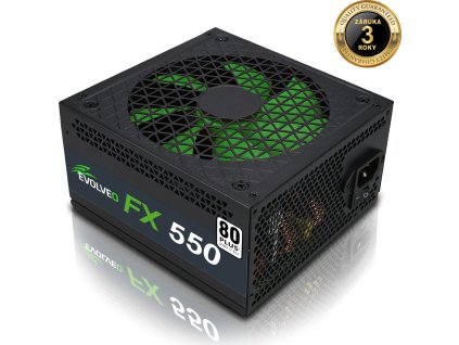 EVOLVEO FX 550/550W/ATX/80PLUS 230V EU/Bulk