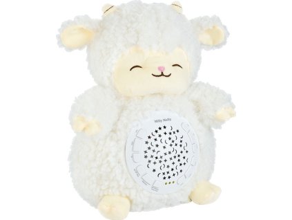 Plyšový usínáček ovečka s projektorem Milly Mally