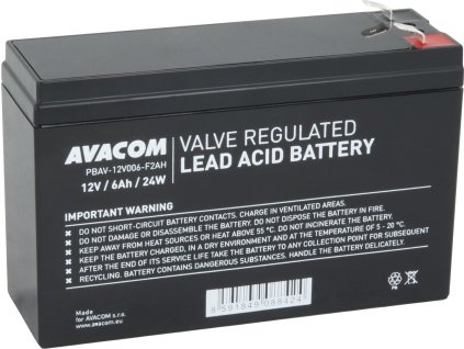 AVACOM baterie 12V 6Ah F2 HighRate (PBAV-12V006-F2AH)
