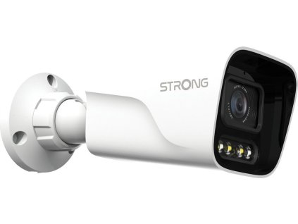 STRONG IP kamera BUL05SD0-P/ Bullet/ PoE/ LAN/ 5Mpix/ objektiv 4mm/ IP67/ duální vidění/ Super Dark/ ONVIF/ bílá