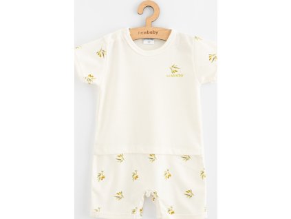Kojenecký letní overal z organické bavlny New Baby Olivy 56 (0-3m)