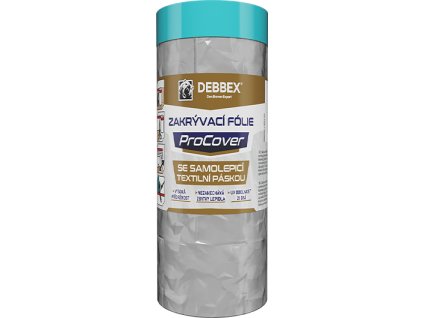 Zakrývací fólie s textilní páskou PROCOVER 38,4 m2