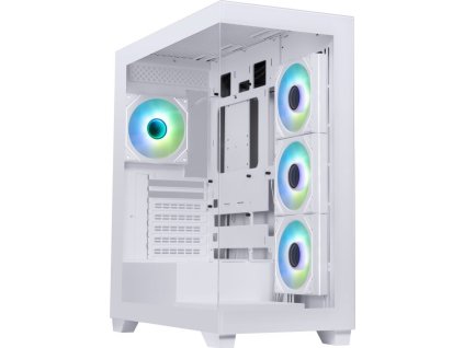 BitFenix skříň CETO / ATX / 4x 120mm ARGB fan / 2x USB 3.0 / USB-C / tvrzené sklo / bílá