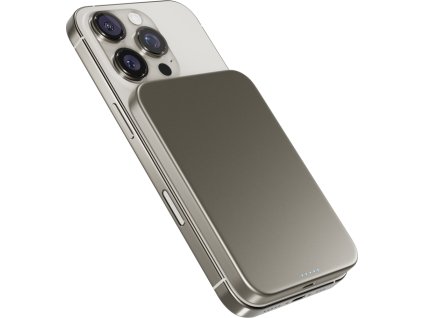 Epico Qi2 5000mAh Alu Mag+ PowerBanka EM51 -titan