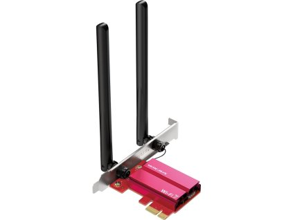 Mercusys MA37BE BE6500 WiFi7 BT PCIe adapt.