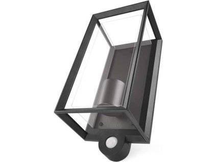 Zahradní nástěnné svítidlo MALVA, čidlo soumraku, 13 x 12 x 28 cm, 1 x E27, 15 W