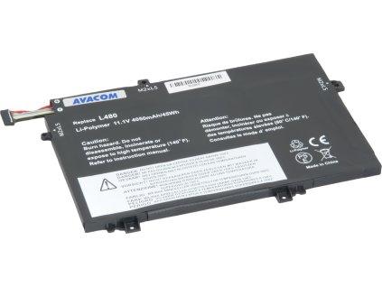 Baterie AVACOM pro Lenovo ThinkPad L480, L580 Li-Pol 11,1V 4050mAh 45Wh