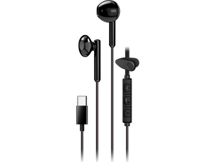 GENIUS headset HS-M366 Black/ černý/ USB-C/ 360° rotační klip