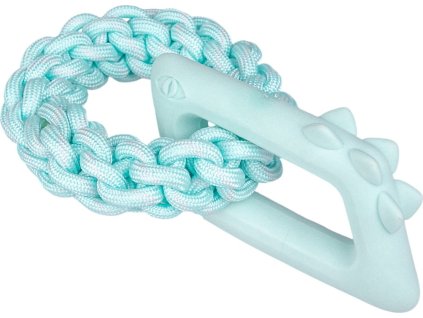 Hr.HUHU TPR plovoucí lanová hračka tyrkysová