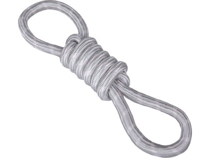 Hr.HUHU přetahovadlo osmička provaz šedé