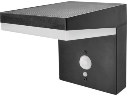 LED zahradní solární nástěnné svítidlo VEREA, čidlo soumraku, 10,7 x 15,4 x 13 cm