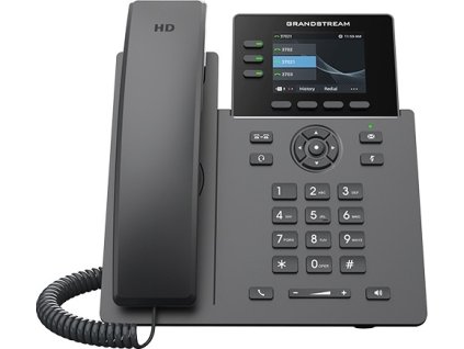 Grandstream GRP2611G SIP telefon, 3 účty, PoE, 12BLF klíčů, gigabit port