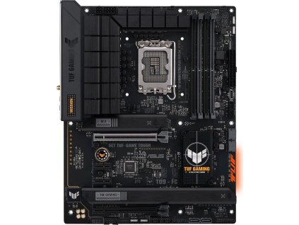 ASUS TUF GAMING B760-PLUS WIFI D4 / Intel B760 / LGA1700 / 4x DDR4 / 3x M.2 / DP / HDMI / 1x USB-C / WIFI / ATX