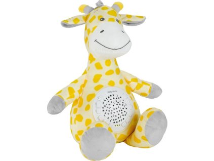 Plyšový usínáček žirafa s projektorem Milly Mally
