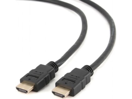 Kabel HDMI-HDMI M/M 15m zlac. konektory 1.4, černý
