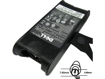 Napájecí adaptér 65W, 19,5V 7.4x5.0, originál DELL