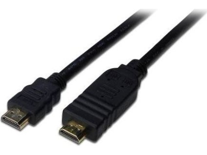 PremiumCord HDMI High Speed + Ethernet kabel se zesilovačem/ AWG26/ 3x stínění/ M/M/ zlacené konektory/ 20m/ černý