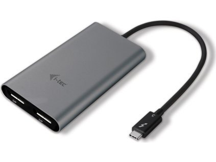 i-tec THUNDERBOLT 3 Dual Display Port adaptér 4K/ 2x Display Port 4K