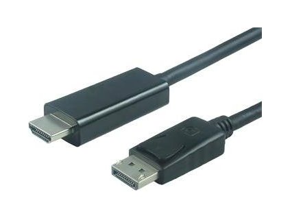 PremiumCord DisplayPort na HDMI kabel 1m  M/M