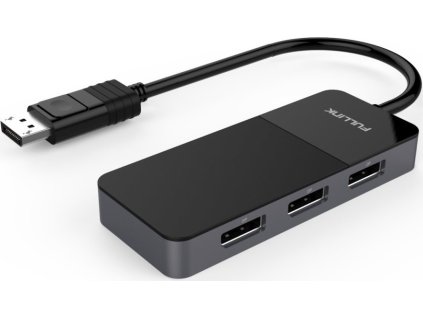 PremiumCord adaptér DP 1.4 na tři monitory, 8k@30Hz, extended, mirror, duplicate