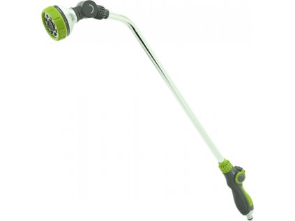 Pistole zavlažovací kruhová kov/plast 8 funkcí s nástavcem