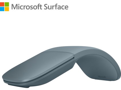 Microsoft Surface Arc Mouse/Cestovní/Blue Track/1 000 DPI/Bezdrátové Bluetooth/Modrá