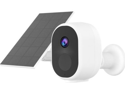 IMMAX NEO LITE SMART Security venkovní solární kamera BARREL, Wi-Fi 2,4GHz, 4MP, PIR, TUYA