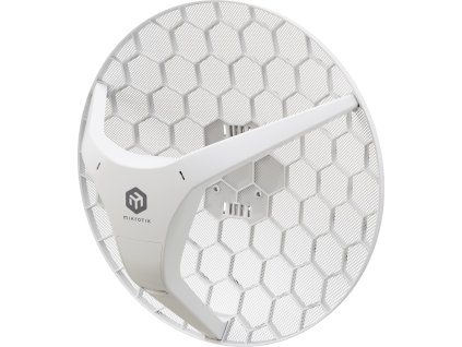 MikroTik LHG 5 ax, outdoor klient, anténa 24,5 dBi, 7°, GbE, 802.11a/n/ac/ax, L3 (5GHz)