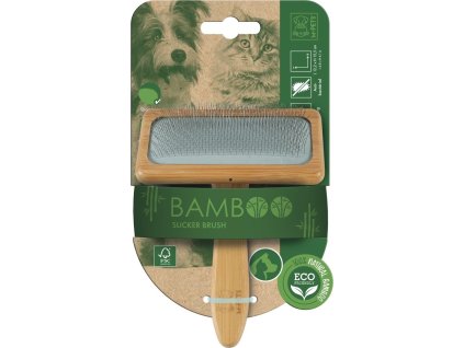 M-Pets Bamboo kartáč L