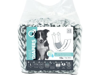 M-Pets Diapers pleny pro psy L