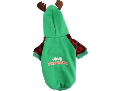 Huhubamboo vánoční obleček zelený M