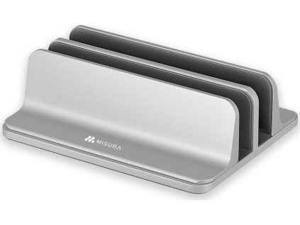 MISURA odkládací podstavec pro 2 notebooky MH03 stříbrný