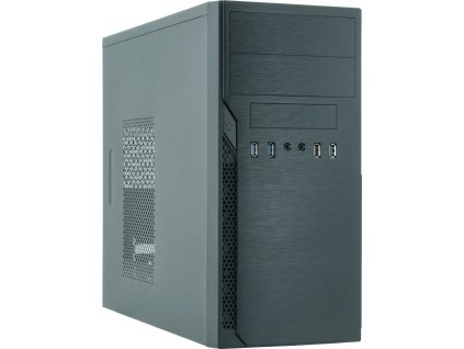 CHIEFTEC MiniT HO-12B / 2x USB 3.0 / 2x USB 2.0 / černá
