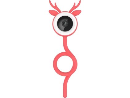IMMAX NEO LITE SMART Security dětská chůvička, Baby Monitor, Wi-Fi 2,4GHz, 4MP, růžová, TUYA