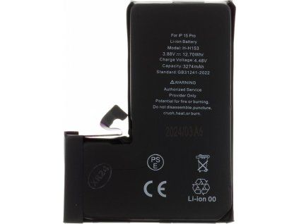 baterie pro iphone 15 pro 3274mah li ion bulk ie1 s