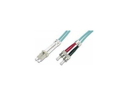 lc st opticky patch cord 50 125 10m duplex om3 i4105