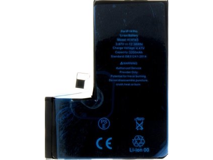 Baterie pro iPhone 14 Pro 3200mAh Li-Ion (Bulk)