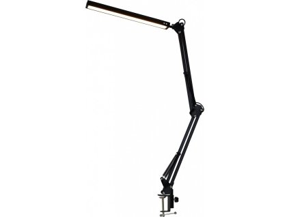 Platinet stolní LED lampa Flexy 10W stmívatelná s klipem, 1 rameno, černá