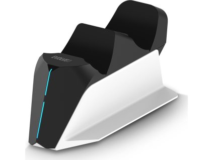 EVOLVEO DockCharge, nabíjecí základna a stojánek pro dva ovladače PS5